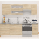 alsószekrény, tölgy sonoma/fehér, FABIANA S - 80ZL