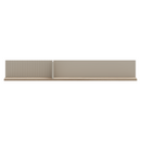Fali polc 135, szürkésbarna Taupe/silverjack tölgy, DOMCA