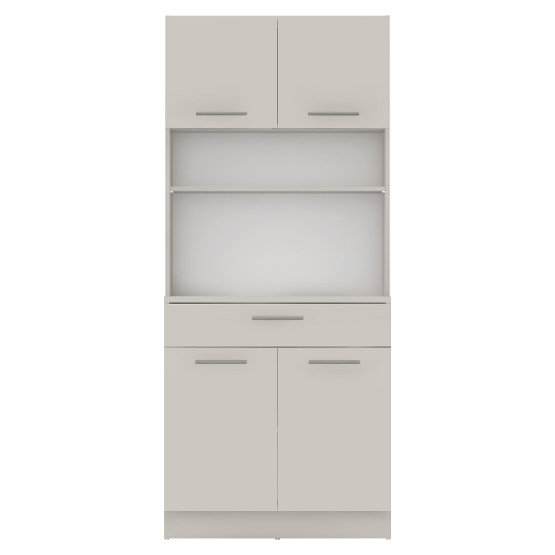 Négyajtós szekrény, kasmír, DOMIS NEW