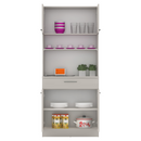 Négyajtós szekrény, kasmír, DOMIS NEW