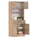 Négyajtós szekrény, wotan tölgy, DOMIS NEW