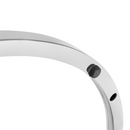 2 darabos dohányzóasztal szett, ezüst/fekete, DONOVAN 2 NEW