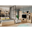 Ágy, 120x200, navarra tölgy, DORSI