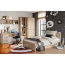 Számítógépasztal 140, navarra tölgy, DORSI