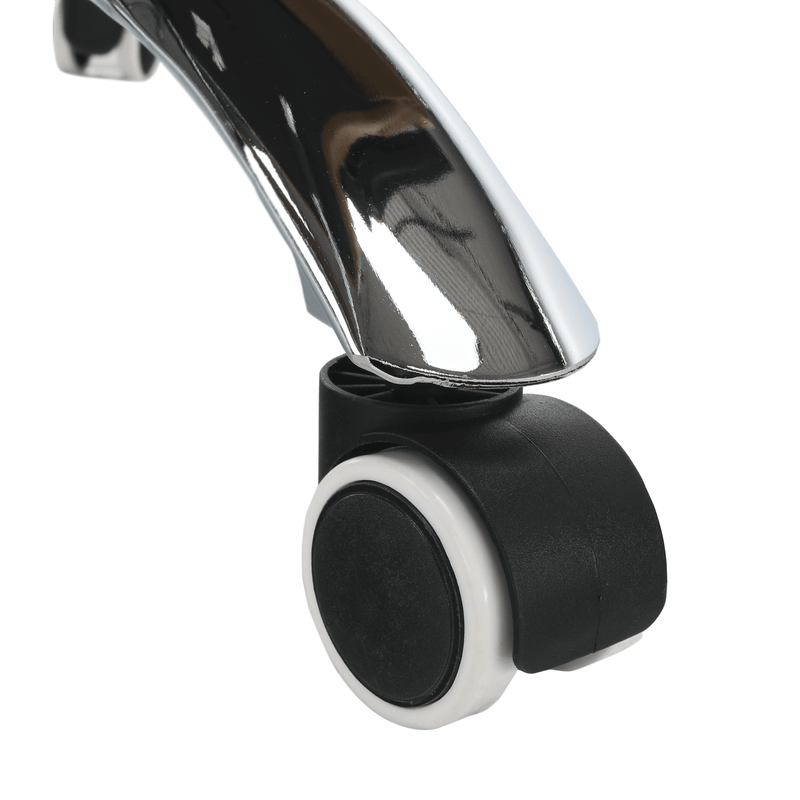 Irodai szék lábtartóval, textilbőr barna, DRAKE