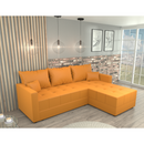 Univerzális ülőgarnitúra, mustársárga, DUAN ROH