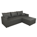 Univerzális ülőgarnitúra, szürke, DUAN ROH