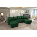 Univerzális ülőgarnitúra, zöld, DUAN U UNI