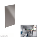 Előlap mosogatógéphez, fehér/szürke extra magasfényű HG, 59,6x71,3, AURORA