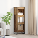 vidaXL Könyvespolc Öreg fa 40 x 30 x 121 cm Faanyag