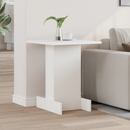 vidaXL Végasztal Fehér 44,5 x 45 x 55 cm Faanyag