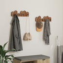 vidaXL Fogas Barna 48 x 8 x 15 cm Tömör Mahagóni Fa
