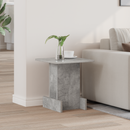 vidaXL Végasztal Beton Szürke 35,5 x 35 x 40 cm Faanyag