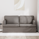 vidaXL Kanapé Tópszínű 162 x 80 x 85 cm szövet