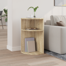 vidaXL Végasztal Sonoma tölgy 29,6 x 29,6 x 60 cm Faanyag