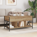 vidaXL Dohányzóasztal Artisan tölgy 100 x 55 x 48.5 cm Faanyag