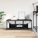 vidaXL Könyvespolc Fekete tölgy 102 x 32 x 40,5 cm Faanyag