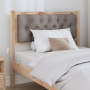 vidaXL Fejtámla Egyéb Barna és taupe 90 cm Tömör fenyőfa