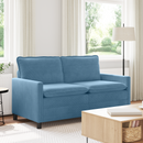 vidaXL Kanapé Kék 156 x 81 x 87,5 cm Szövet