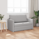 vidaXL Kanapéágy Felhőszürke 124 x 71 x 78 cm szövet