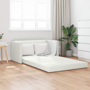 vidaXL Kanapéágy Fehér 124 x 71 x 78 cm Mübőr
