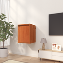 vidaXL Fali Szekrény 2 pcs Faggyú barna 30 x 30 x 40 cm Tömör fenyőfa