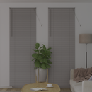 vidaXL Zsalugáter Redőnyök Ezüst 220 x 80 cm Alumínium