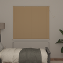 vidaXL Zsaluzia Világos barna mintával 150 x 140 cm 25 mm PVC