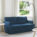 vidaXL Kanapé Kék 162 x 80 x 85 cm szövet