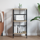 vidaXL Könyvespolc Sonoma tölgy 40 x 29,5 x 81 cm Faanyag