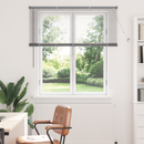 vidaXL Zsalugáter Redőnyök Ezüst 130 x 135 cm Alumínium