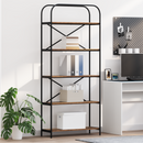 vidaXL Könyvespolc Öreg fa 80 x 30 x 183 cm Faanyag