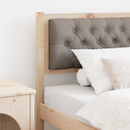 vidaXL Fejtámla Egyéb Barna és taupe 90 cm Tömör fenyőfa
