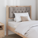 vidaXL Fejtámla Egyéb Barna és taupe 75 cm Tömör fenyőfa