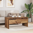 vidaXL Dohányzóasztal Öreg fa 102 x 50,5 x 46,5 cm Faanyag