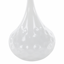 Dohányzóasztal, fehér márvány/acél, EBREL