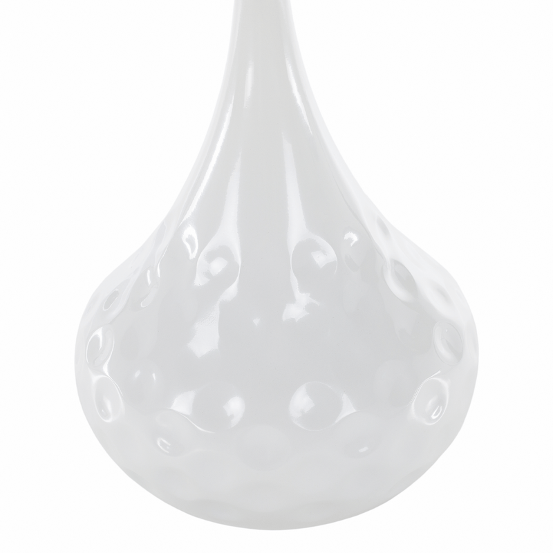 Dohányzóasztal, fehér márvány/acél, EBREL