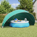 vidaXL Medence kupola 592 x 590 x 275 cm 185T poliészter PU bevonattal