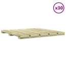 vidaXL Faszegély járólap 30 pcs Zöld 50 x 50 cm Zöld Impregnált Fenyő