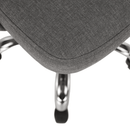 Irodai szék, szürke/króm, EDIZ