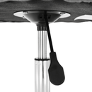 Irodai szék, szürke/króm, EDIZ