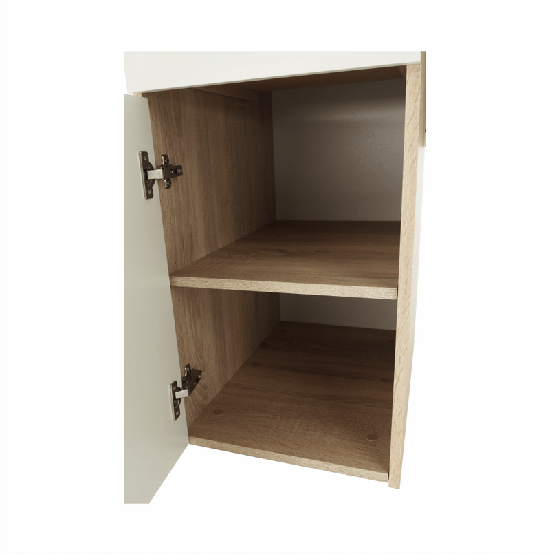 Számítógépasztal, sonoma tölgyfa/fehér, EGON