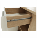 Számítógépasztal, sonoma tölgyfa/fehér, EGON