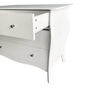 Komód, fehér, ELIANA