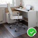 Védőalátét a szék alá, átlátszó, 120x90 cm, 0, 5 mm, ELLIE  NEW TYP 2