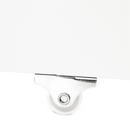 Ágy 2 konténerrál, fehér, ELISIA