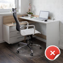 Védőalátét a szék alá, átlátszó, 100x50 cm, 0,8 mm, ELLIE NEW TYP 5