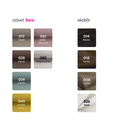 Ülőgarnitúra, fekete/sötét szürke, balos,  EMILY