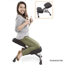 Ergonomikus térdelőszék, kerozin/bükkfa, FLONET