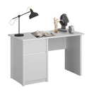 Számítógépasztal 1D1S/120, fehér, ERODIN